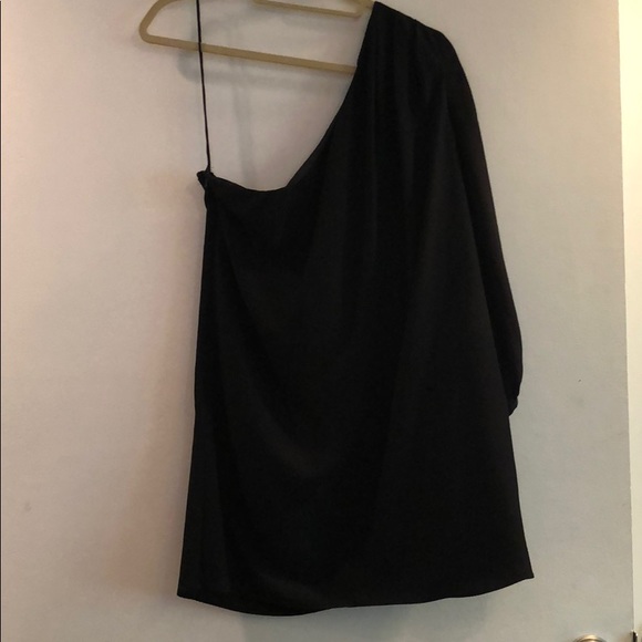 elizabeth and james one shoulder dress